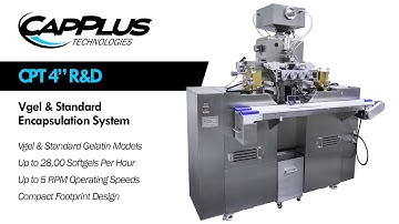4" R&D Softgel Encapsulation System