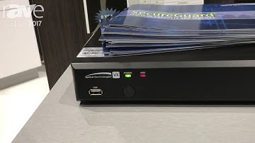 CEDIA 2017: Speco Technologies Talks About D8VX 8 Channel Video Recorder