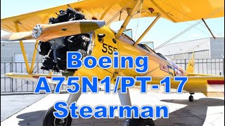 Boeing A75N1 Stearman Walkaround.