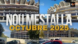 Así Avanzan Las Obras Del Nou Mestalla En Octubre De 2025 Resumen Mensual