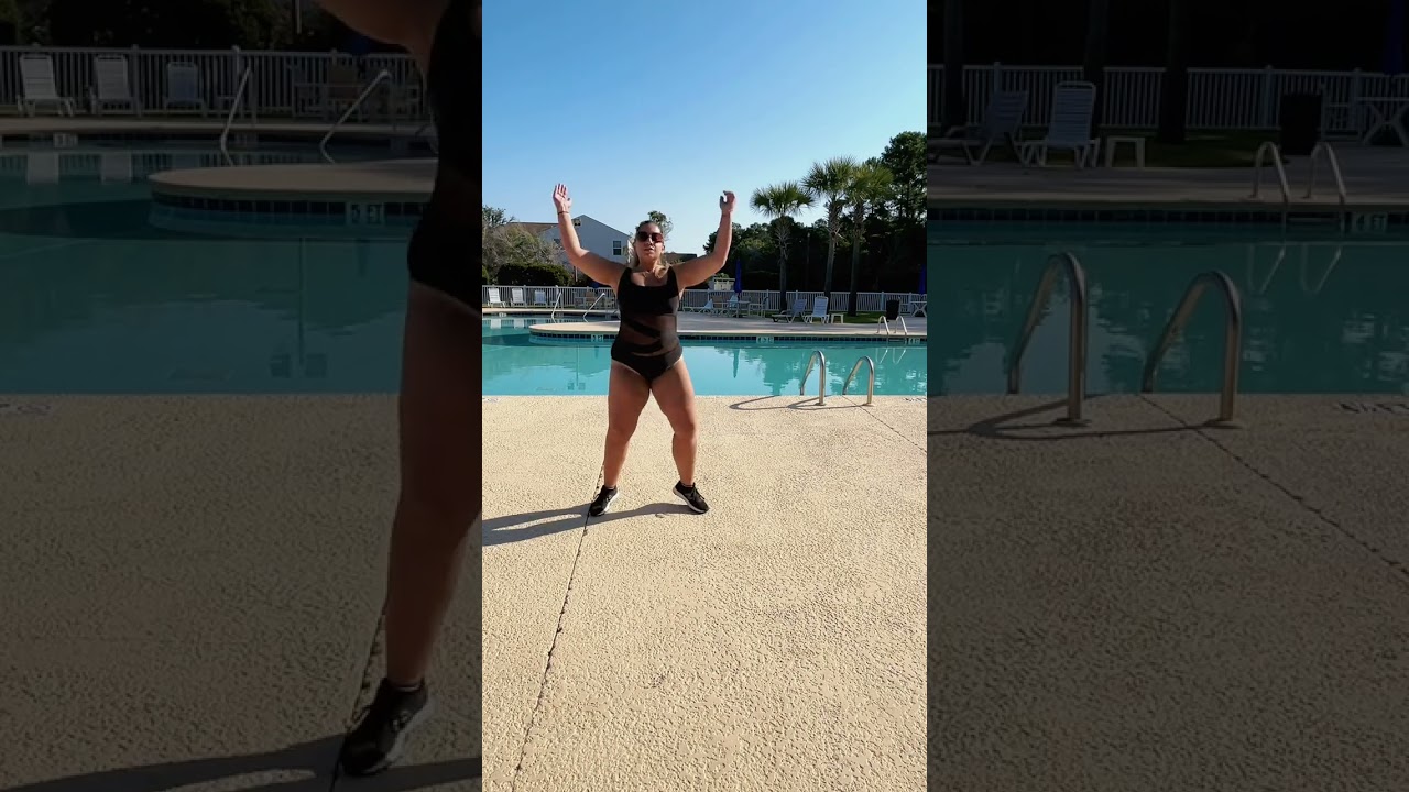 Poolside Dance Fitness- Freedom by Pitbull