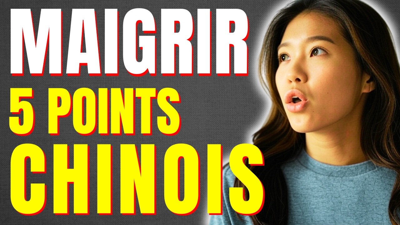 MAIGRIR VITE : 5 Points Chinois Très Spéciaux Pour Perdre Du Poids Sans Régime