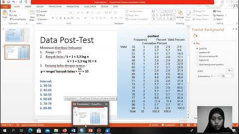 Cara Membuat Tabel Distribusi Frekuensi Menggunakan SPSS