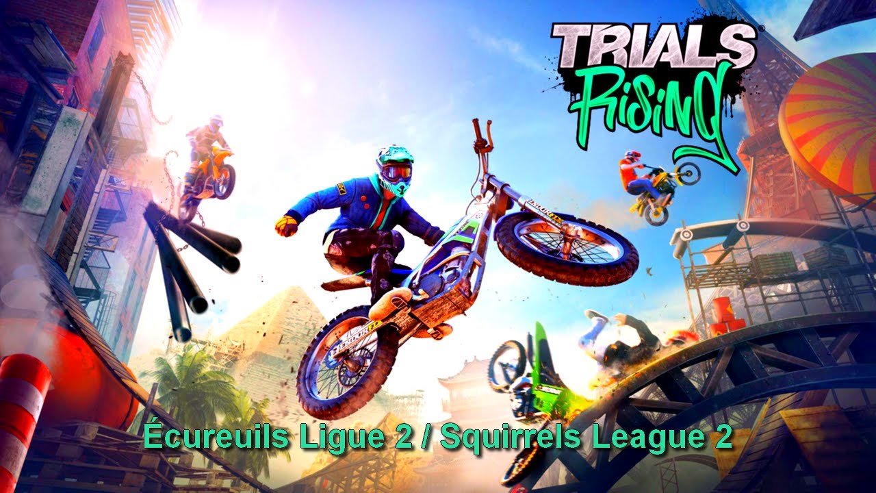 Trials Rising : Écureuils Ligue 2 (Euro starter cup) / Squirrels League 2