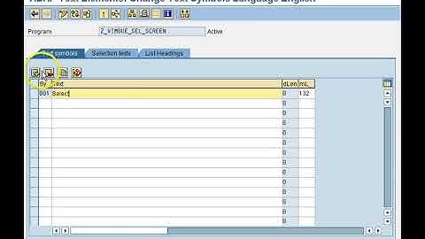 SAP ABAP Selection Screen Part 1