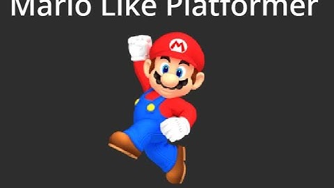 How to make a Platformer in Unity Part 1 - Player Movement