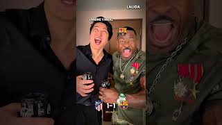 Barcelona Vs Athletico Madrid☠️🔥 PREDICTION #football #challenge #cr7 #funny #messi #short #trending