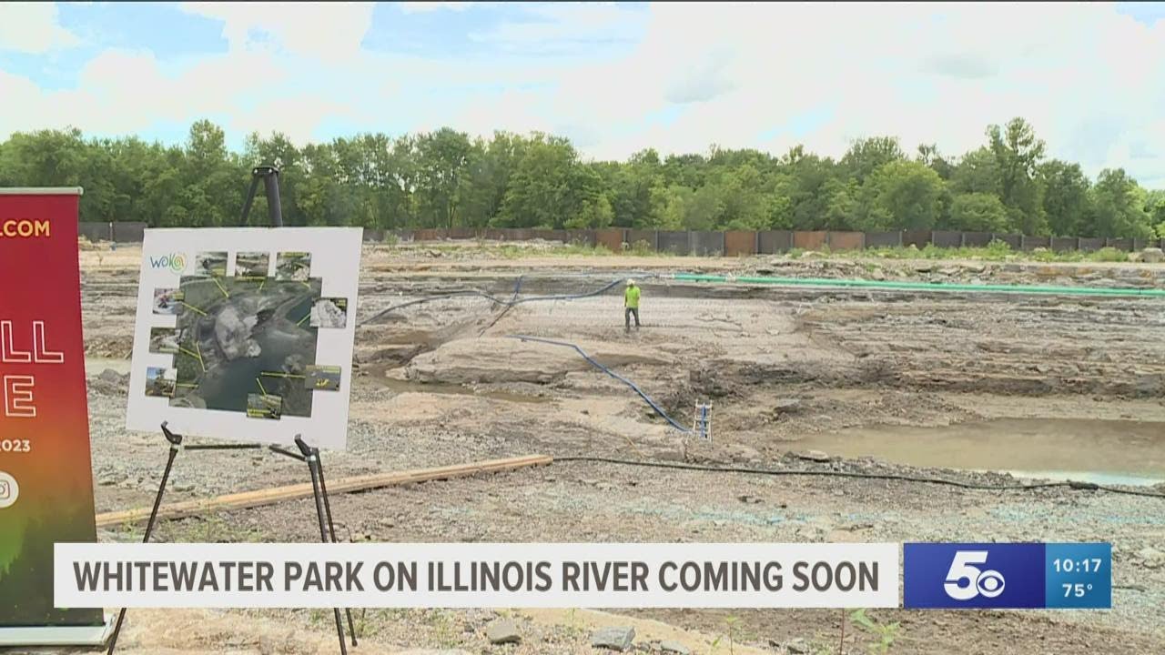 Construction underway for WOKA Whitewater Park on Arkansas, Oklahoma border