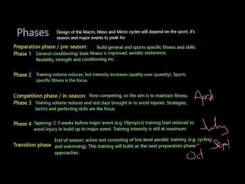 Periodisation