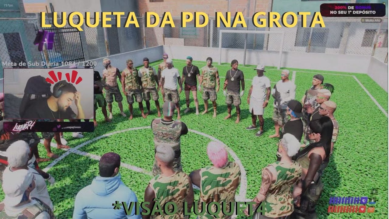LUQUET4 DA PD NA GROTA! ELE NÃO ESTAVA BEM!!😥😭- COMPLEXO GTA RP - YouTube