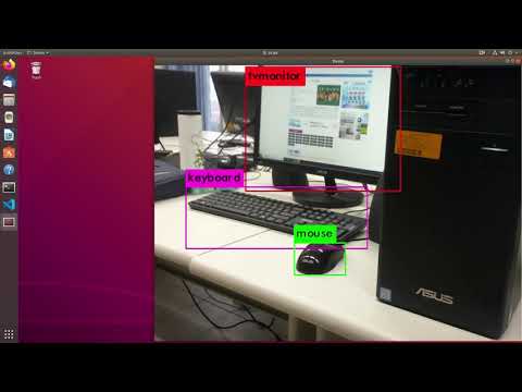 YOLO Real-time Detection test with Webcam