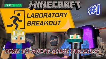 Minecraft | Laboratory Breakout [#1]- TIME TO SOLVE SOME PUZZLES! (w/ MilamberLP) (Puzzle Map)