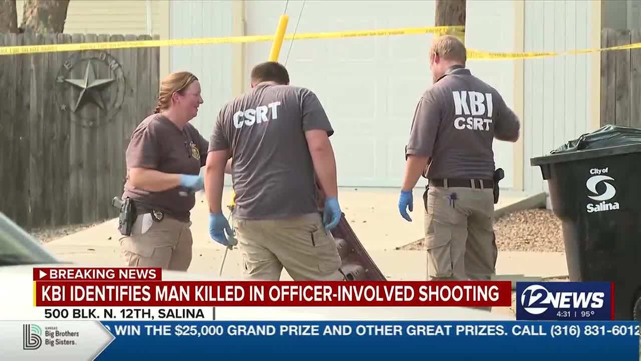 Man killed in officer-involved shooting in Salina - YouTube