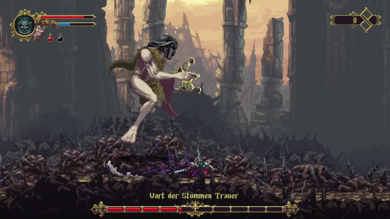 Wart der stummen Trauer