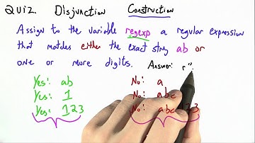 Disjunction Construction Solution - Programming Languages