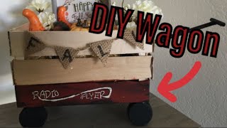 DIY “Radio Flyer” Inspired Small Wagon