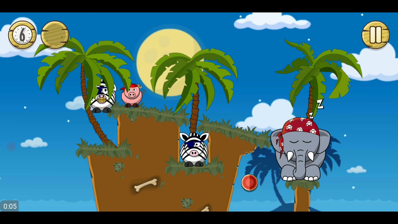 SNORING ELEPHANT PUZZLE PIRATES LEVEL 6 ANSWERS WITH 3 STARS - YouTube