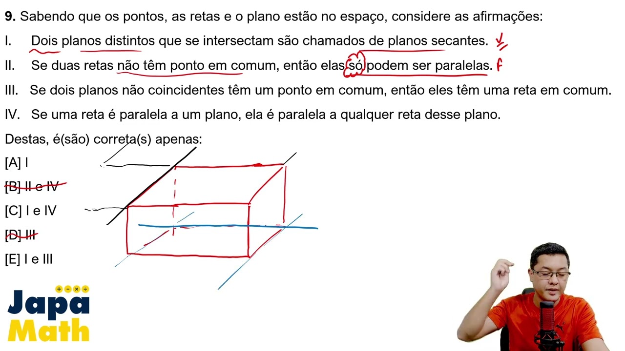 Prova EsPCEx Resolvida(2024 - 2025) - Matemática - Questão 9