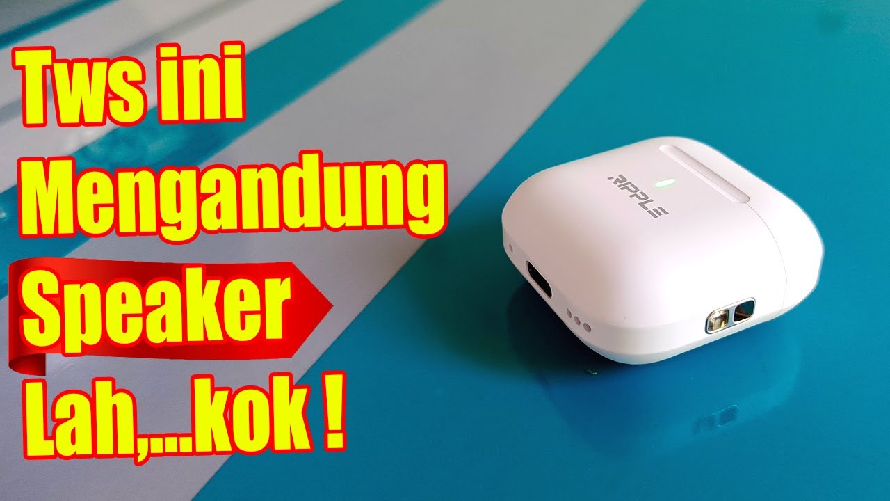 Headset bluetooth tws ripple prime review - YouTube