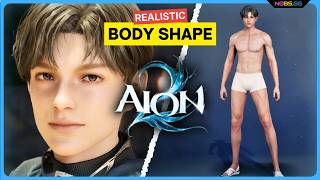 Information Aion 2 Male Character Creation - Realistic Body Shape K-pop Idol Guide