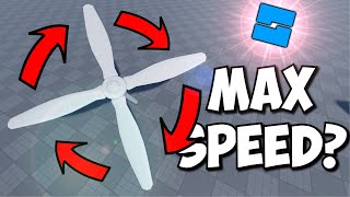 How Fast Can an Object Spin Within Roblox Studio? screenshot 3