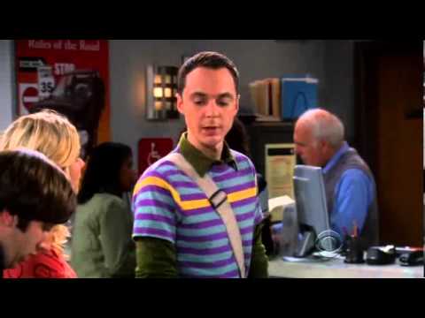 The Big Bang Theory 2x05 L'alternativa di Euclide - LA PATENTE