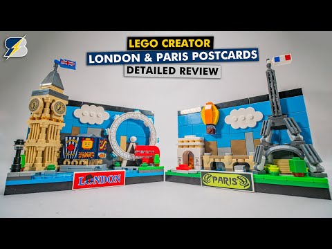 LEGO Creator 40568 Paris & 40569 London Postcards reviewed!