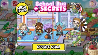 *NEW* SCHOOL BUS + SECRETS🚌🐾 || *VOICED🔊* || AVATAR WORLD