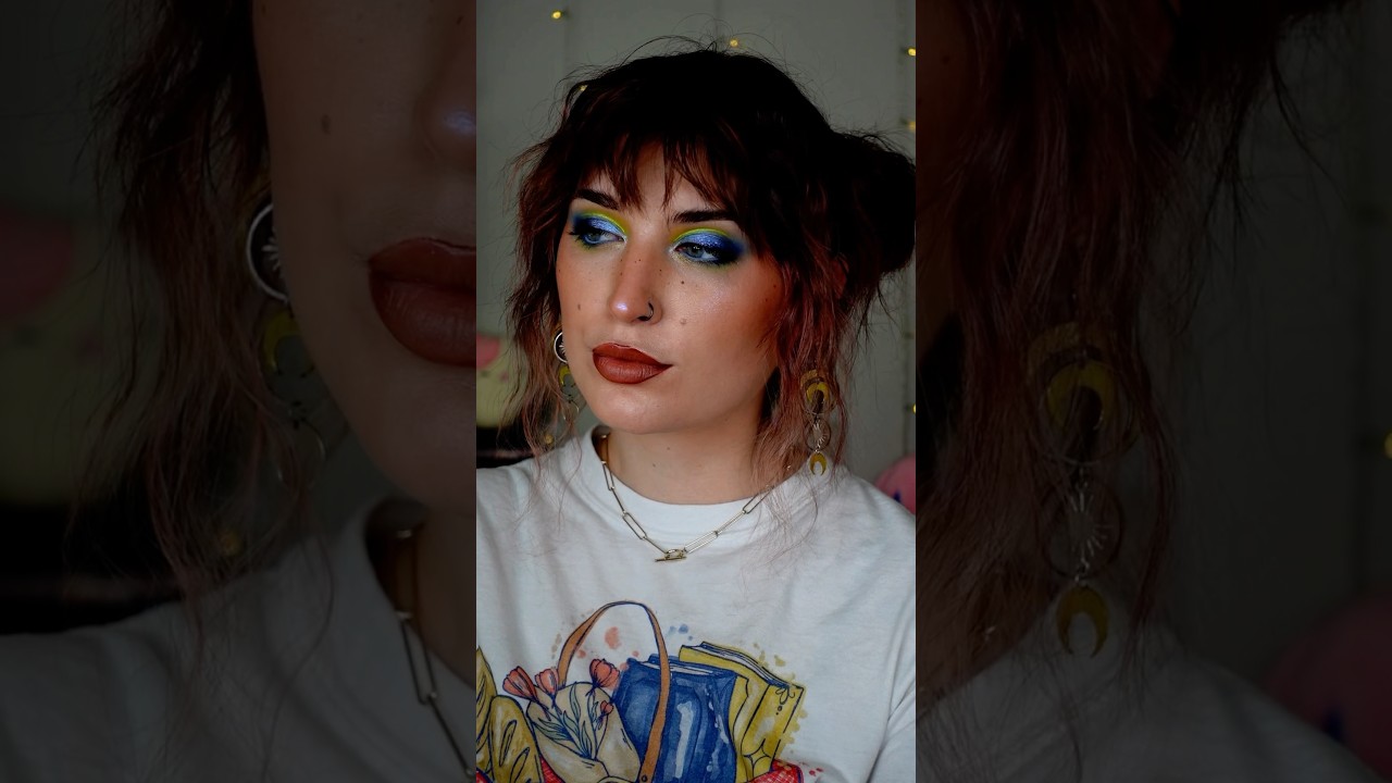 🌱🩵☀️ a look with my recent bookish byop! full palette details are on a previous post on ig🫶🏻