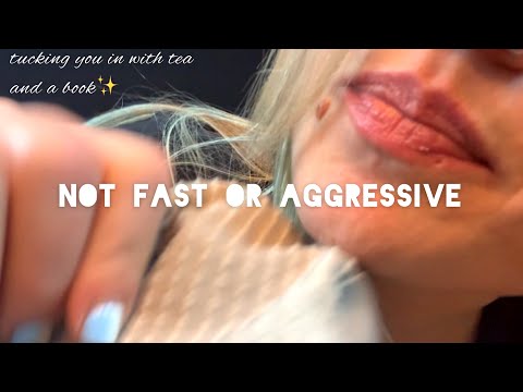 ASMR Custom for Bianca✨ Book Tapping/Scratching, Fabric Sounds, Hand Movements+Mouth Sounds