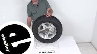 etrailer | Loadstar ST175/80D13 Bias Trailer Tire with 13" Aluminum Wheel Review