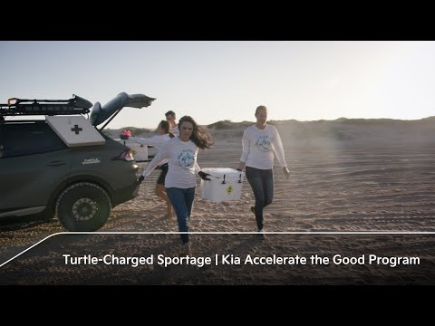 Turtle-Charged Sportage | Kia Accelerate the Good Program