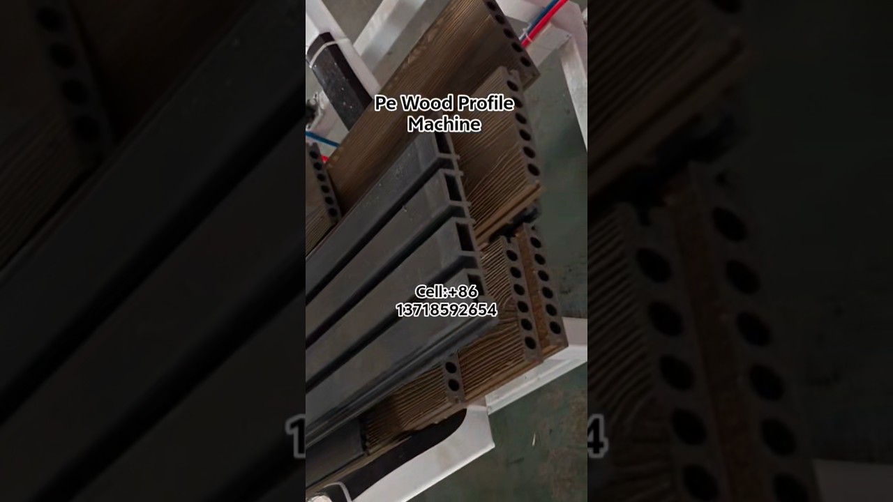 Pe wood profile machine,decking flooring machine,WALL PANEL WPC CLADDING MACHINE