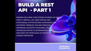 Build a REST API  - Part 1