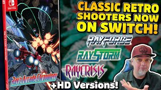 Classic Arcade Shooters RayCrisis, RayForce & RayStorm RETURN To The Nintendo Switch!