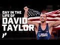 Day in the life of olympic wrestling champion david taylor