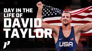 Day In The Life of Olympic Wrestling Champion David Taylor
