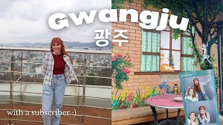 a weekend outside of Seoul  (36 hours in Gwangju, Quokka cafe , Penguin village ) vlog~