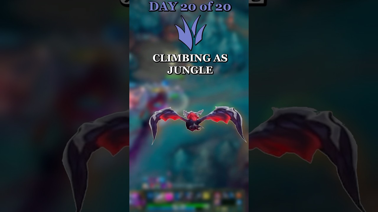 League of Legends - Jungle Role - Day 20 - Climbing as Jungle! #leagueoflegends #sharpepop