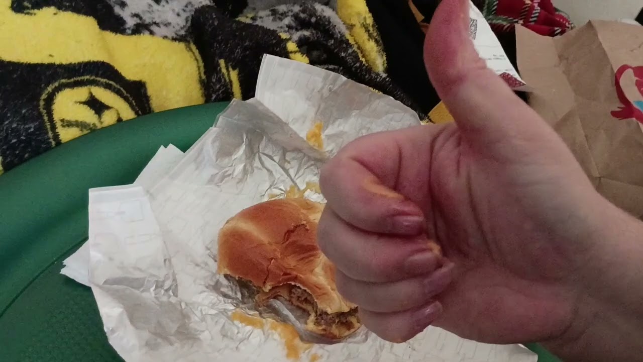 Quick taste test of Wendy's bacon cheesy burger 2/17/2026 I say pricy but good 