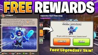 FREE Legendary Football Hero Skin for EVERYONE in Clash of Clans! screenshot 2
