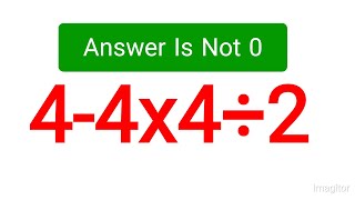 This Simple Math Problem Is Only for smart ones!
