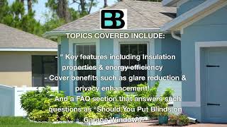 "9 Best Garage Window Shades & Blinds Treatments"