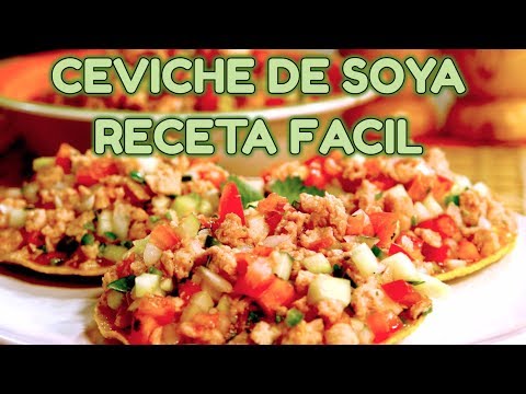 COMO HACER CEVICHE DE SOYA | Ceviche de Soya - ¡Sencillo y ...