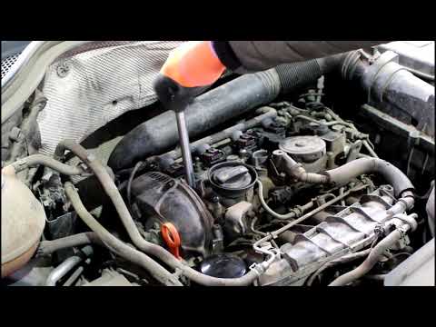 Замена свечей зажигания на Volkswagen Tiguan 2,0 Фольксваген Тигуан 2009 год