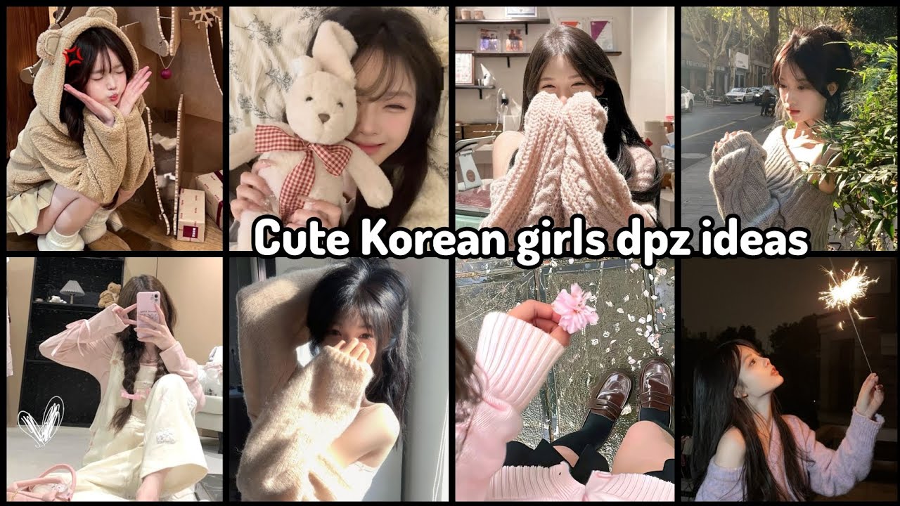 🎀🌺 cute Korean girls dpz ideas ✨ insta profile pic whatsapp dpz insta 🥀 hidden face pics 💜