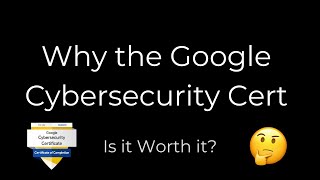 🛡️ Is the Google Cybersecurity Certificate Worth it - An Honest Review for Beginners