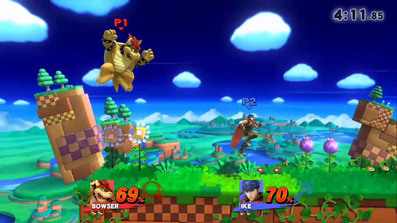 Ike VS Bowser: Super Smash Bros Wii U - YouTube