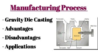 Gravity Die Casting ll Advantages ll Disadvantages ll Applications ll Manufacturing Process ll ME