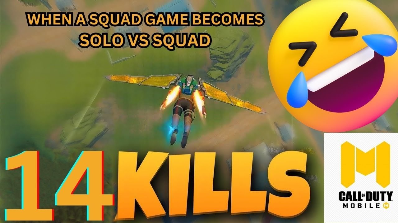 WHEN A SQUAD GAME BECOMES SOLO VS SQUAD #codm #viral - YouTube